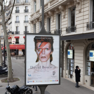 Bowie Meets Magritte - Parisian Street Photography